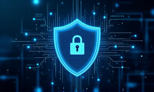 Data security and privacy conceptual visualization